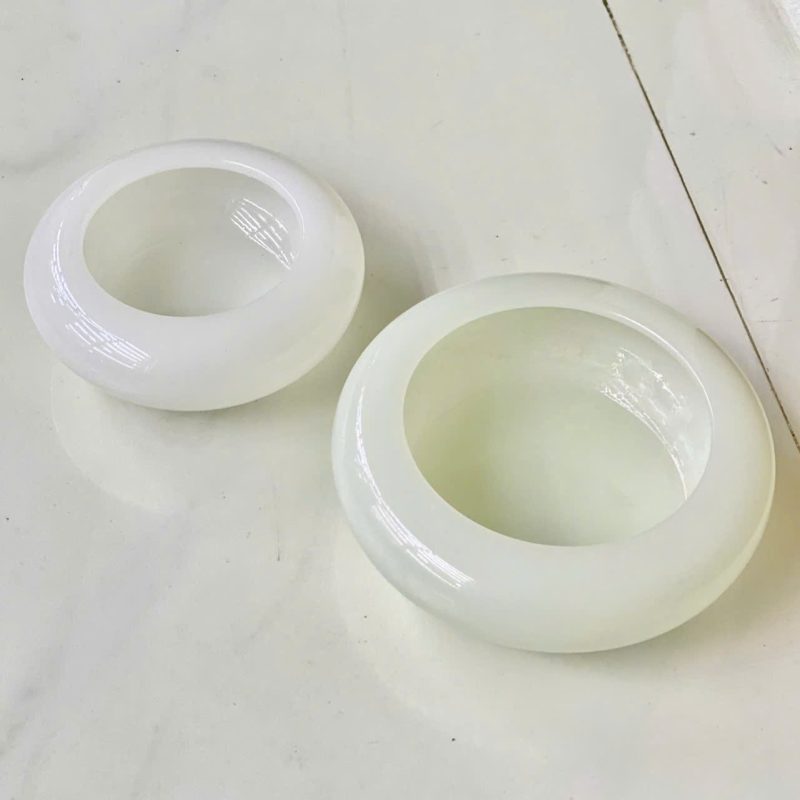 Thố Ngọc Onyx đá Tự Nhiên - Vật Phẩm Phong Thủy Hút Lộc