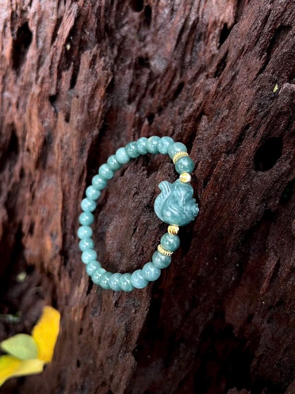 Vòng Tay Ngọc Lam Mix Hồ Ly Baby 7mm – Biểu Tượng Của May Mắn Và Tình Duyên