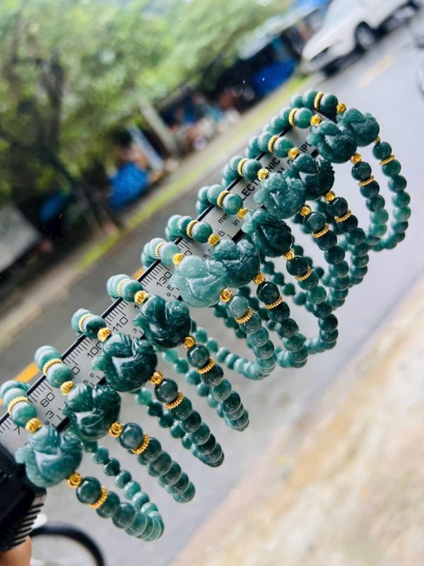 Vòng Tay Ngọc Lam Mix Hồ Ly Baby 7mm – Biểu Tượng Của May Mắn Và Tình Duyên