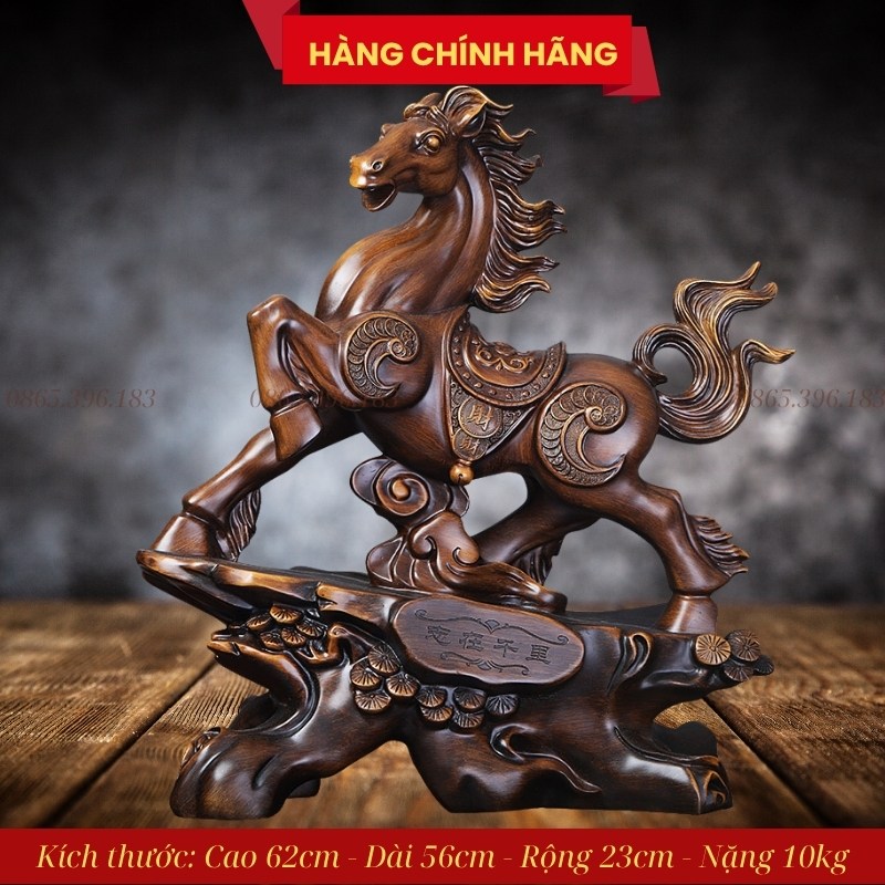 Tượng ngựa gỗ đẹp