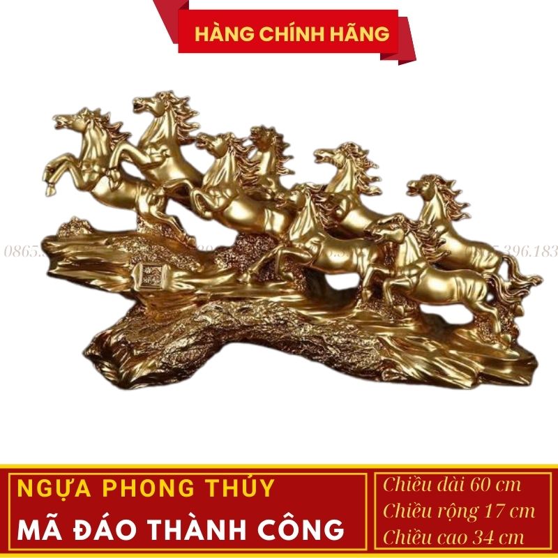Tượng Ngựa Phong Thủy Mã Đáo Thành Công – Biểu Tượng Thành Công, Tài Lộc Và Thăng Tiến
