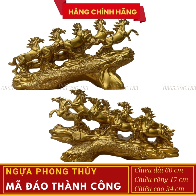 Tượng Ngựa Phong Thủy Mã Đáo Thành Công – Biểu Tượng Thành Công, Tài Lộc Và Thăng Tiến
