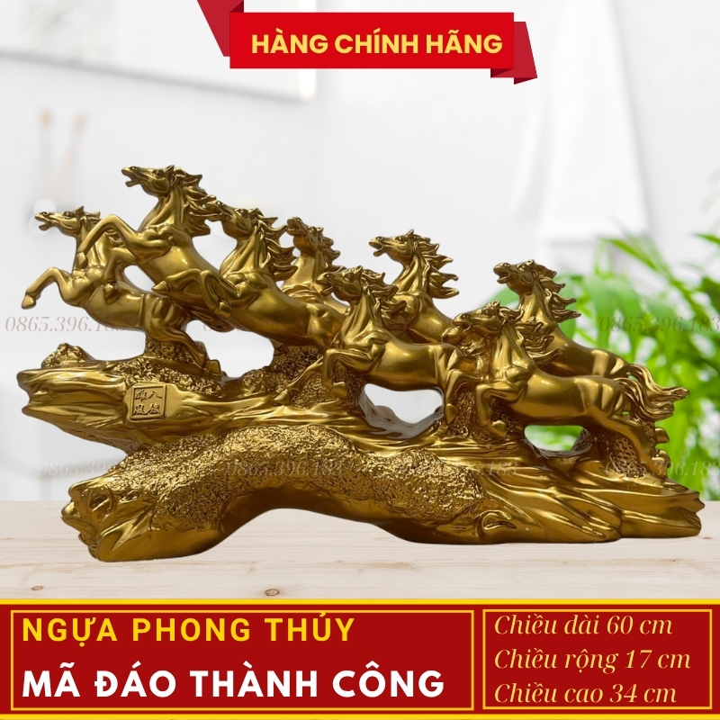 Tượng Ngựa Phong Thủy Mã Đáo Thành Công