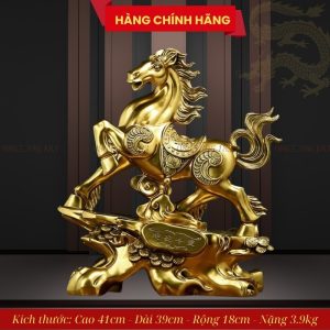 Tượng Ngựa Phong Thủy Vượng Mã Chiêu Tài – Biểu Tượng Thăng Tiến, May Mắn Và Tài Lộc