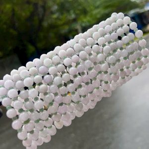 Vòng Tay Bạch Ngọc Mix Táo Xanh Đá Tự Nhiên