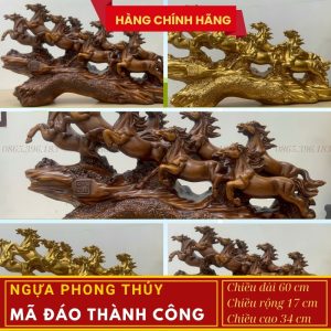 Tượng Ngựa Phong Thủy Mã Đáo Thành Công – Biểu Tượng Thành Công, Tài Lộc & Thăng Tiến