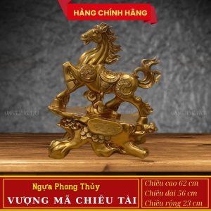 Tượng Ngựa Phong Thủy Vượng Mã Chiêu Tài – Biểu Tượng Thăng Tiến, May Mắn Và Tài Lộc