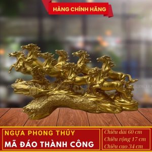 Tượng Ngựa Phong Thủy Mã Đáo Thành Công – Biểu Tượng Thành Công, Tài Lộc Và Thăng Tiến