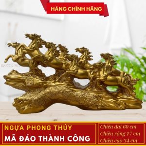Tượng Ngựa Phong Thủy Mã Đáo Thành Công