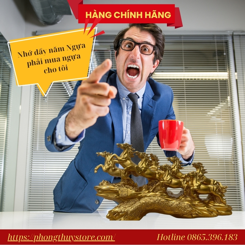 Tượng ngựa phong thủy